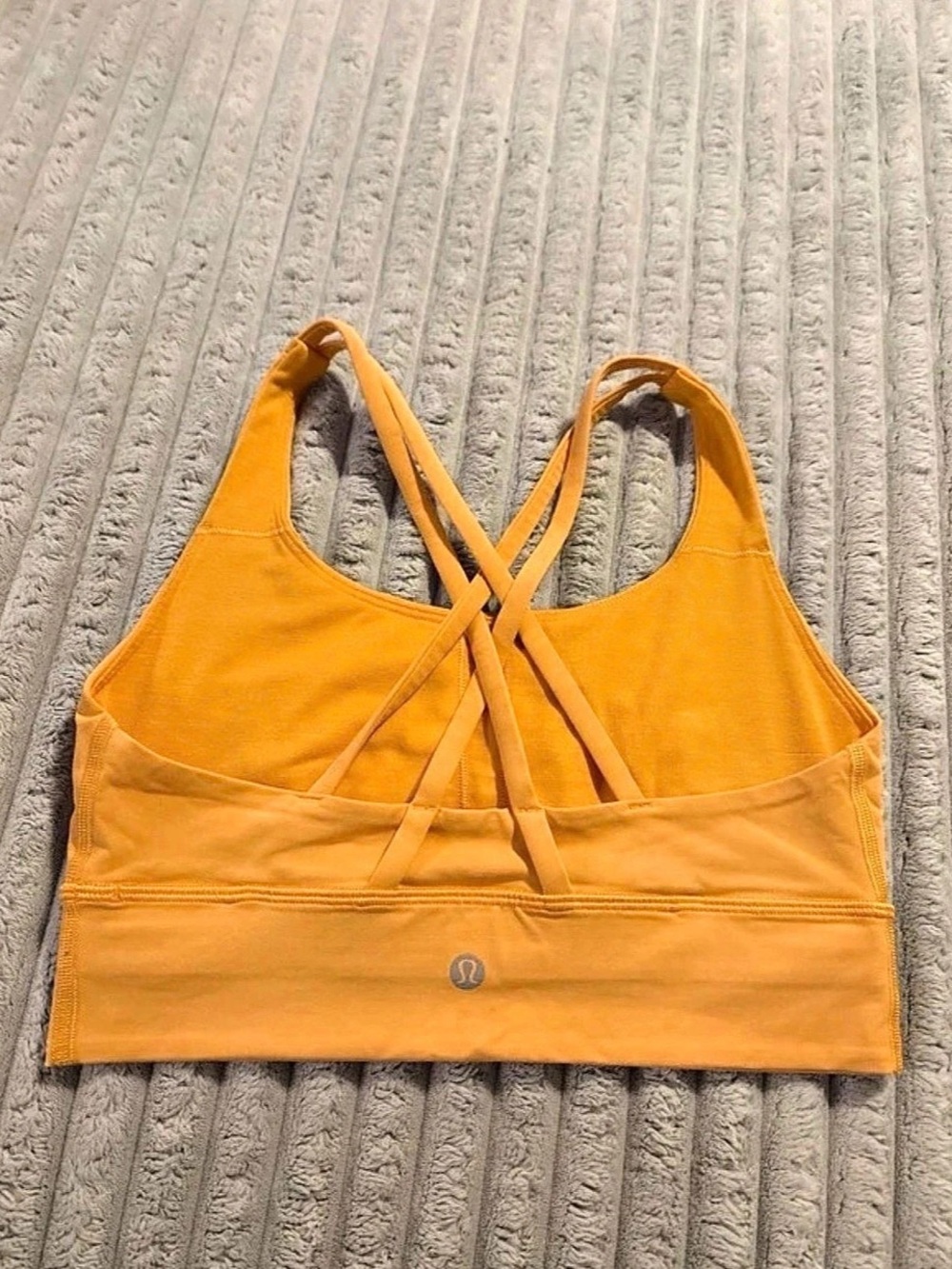 lululemon Energy Bra Size 6 Mango Dream